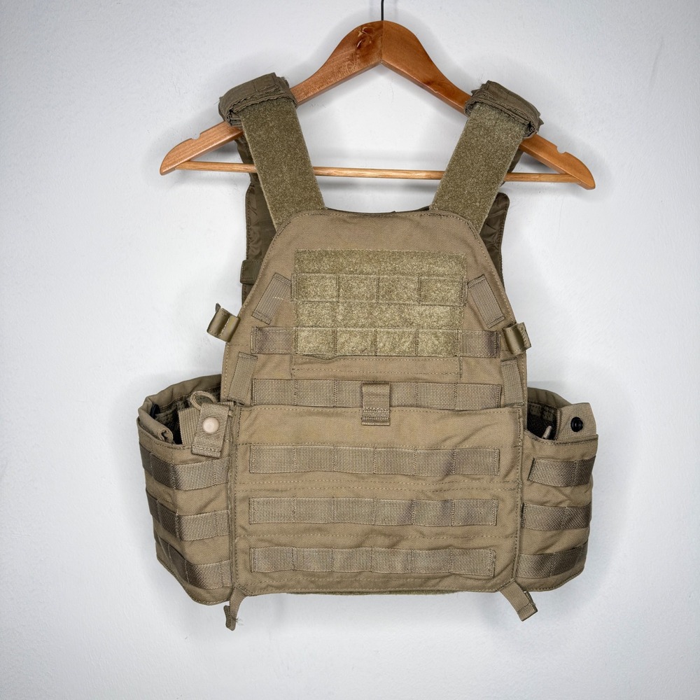 London Bridge Mens Medium Plate Carrier Coyote Brown LBT 6094A Tactical Vest